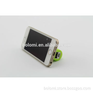 Cool Power bank with rubber suckers/ Rubber Sticker Power bank/ Mobile Phone Can Stick on Power Bank Surface